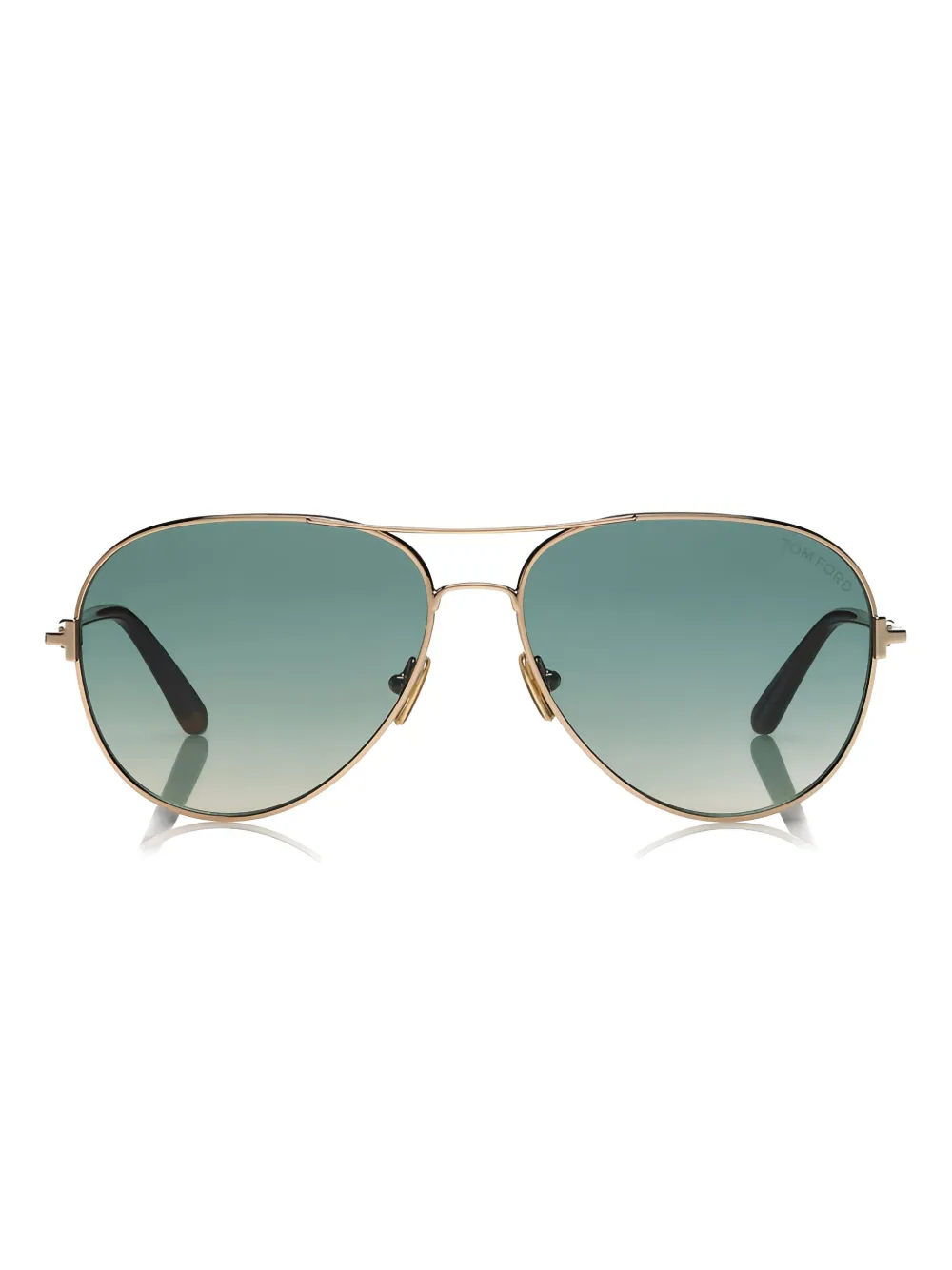 TOM FORD pilot-frame full-rim sunglasses - ゴールドトーン TOM FORD pilot-frame full-rim sunglasses - ゴールドトーン