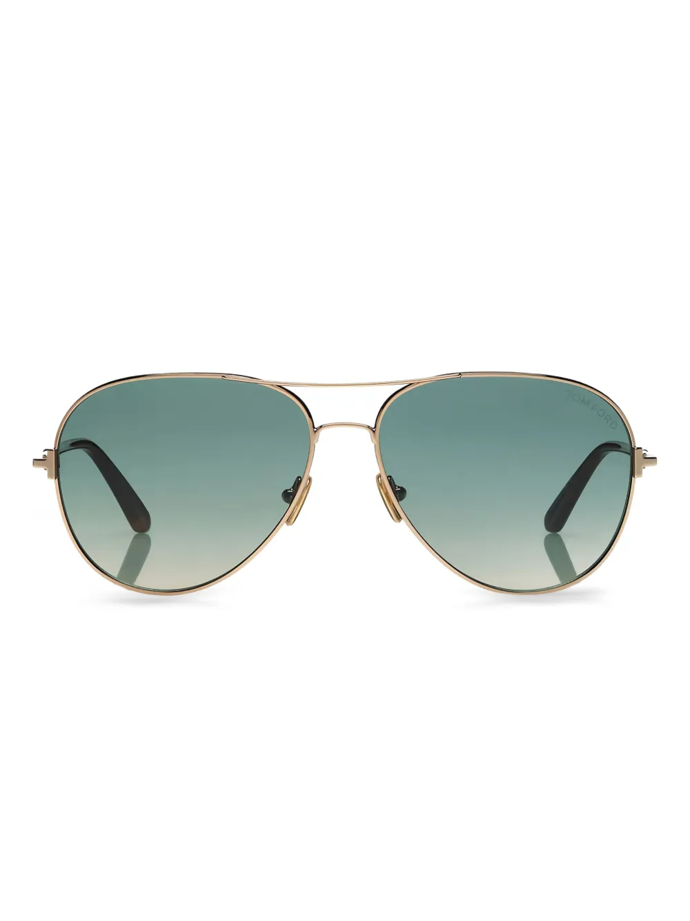 TOM FORD pilot-frame full-rim sunglasses | Gold | Image 1
