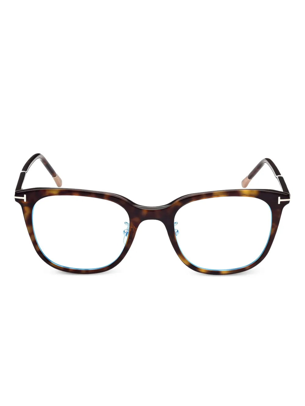 TOM FORD Eyewear Bril met vierkant montuur Bruin