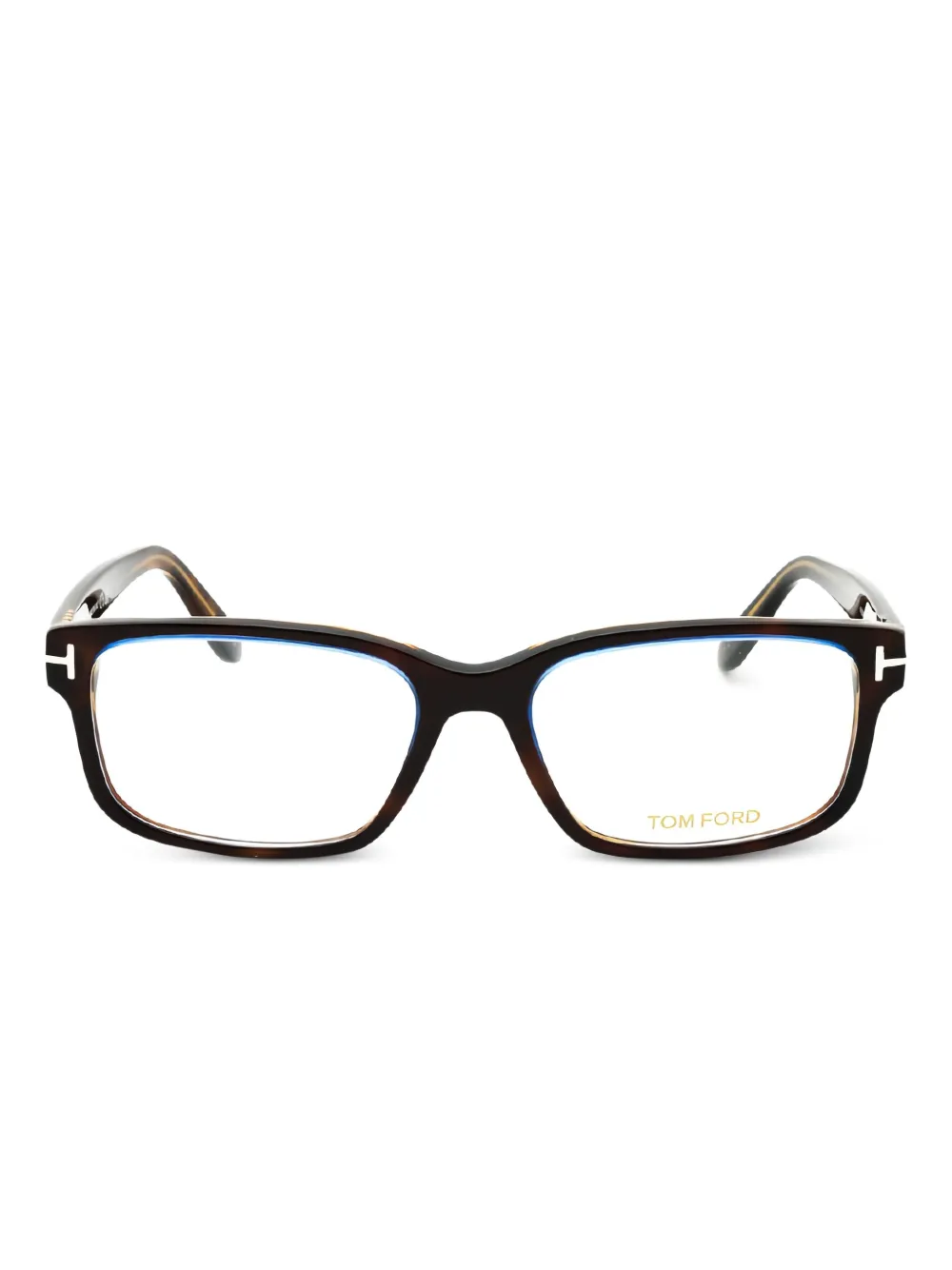Tom Ford Square Full-rim Glasses In Black