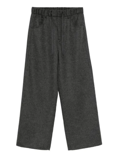 Brunello Cucinelli pantalones con cordones en la pretina