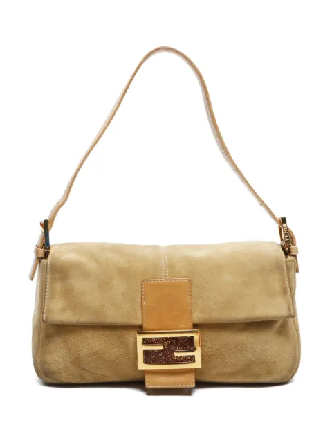 Fendi Pre-Owned 2000-2015 Suede Mamma Baguette shoulder bag