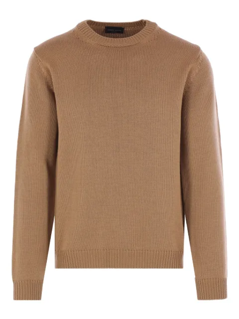 Roberto Collina pull côtelé en cachemire