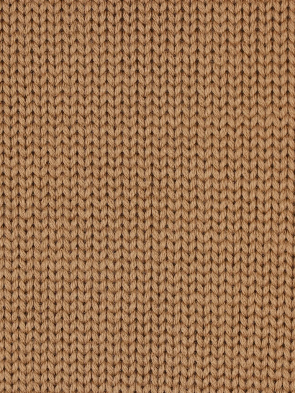 Roberto Collina Ribgebreide trui Bruin