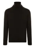 Roberto Collina turtleneck merino wool sweater - Brown