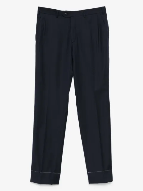 Brioni pleated trousers