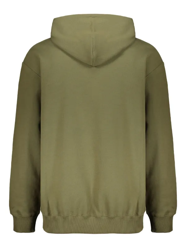VETEMENTS ロゴ パーカー | グリーン | FARFETCH JP