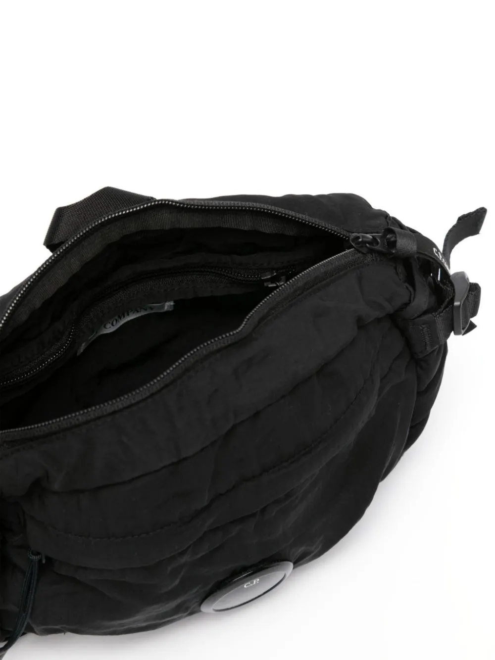 C.P. Company Tas met gewatteerd detail Zwart