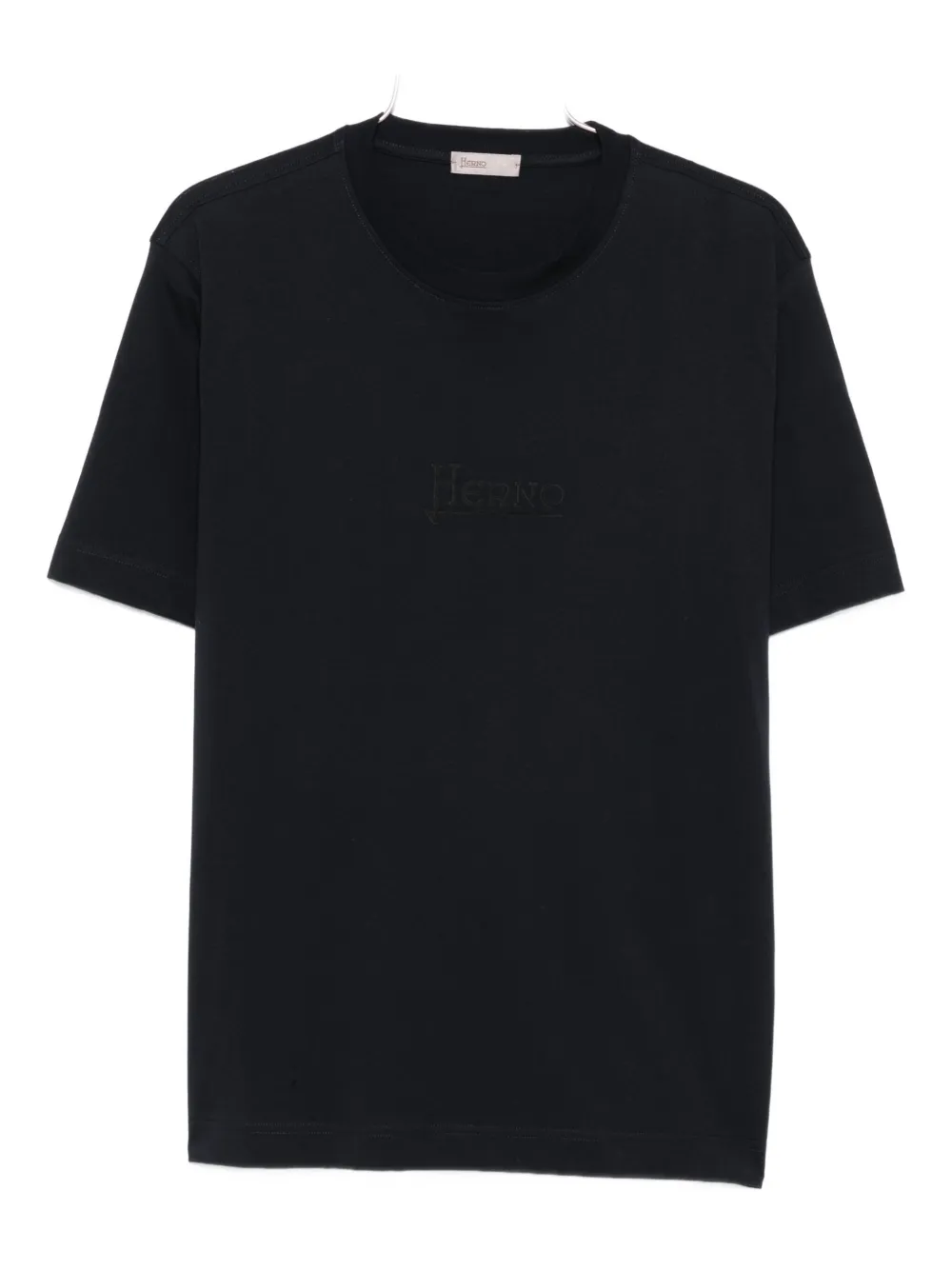 Herno logo-embroidered T-shirt - ブルー Herno logo-embroidered T-shirt - ブルー