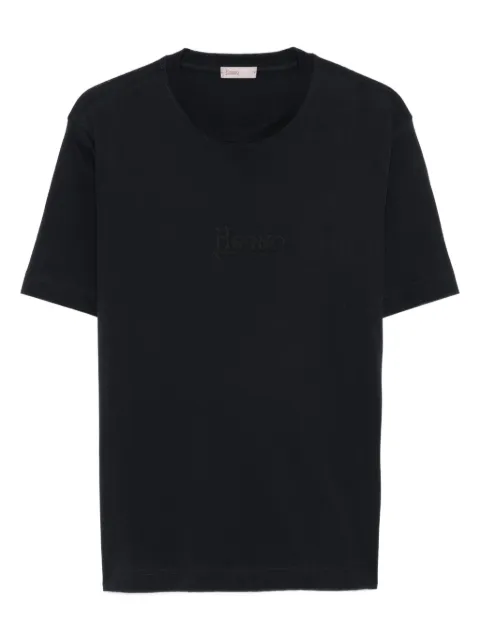 Herno logo-embroidered T-shirt