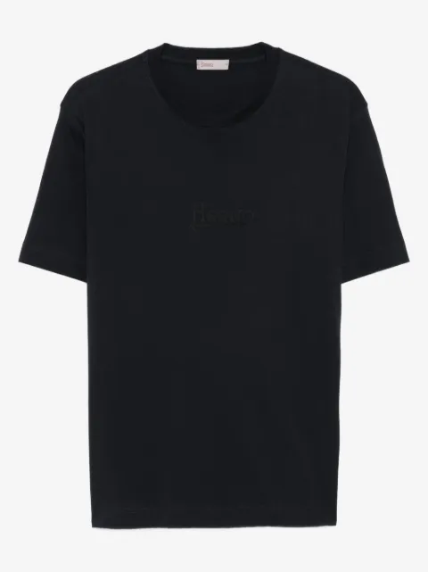 Herno logo-embroidered T-shirt