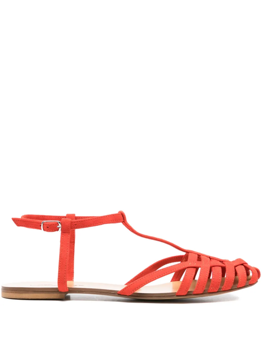 Anna F. 512 T-bar sandals Orange