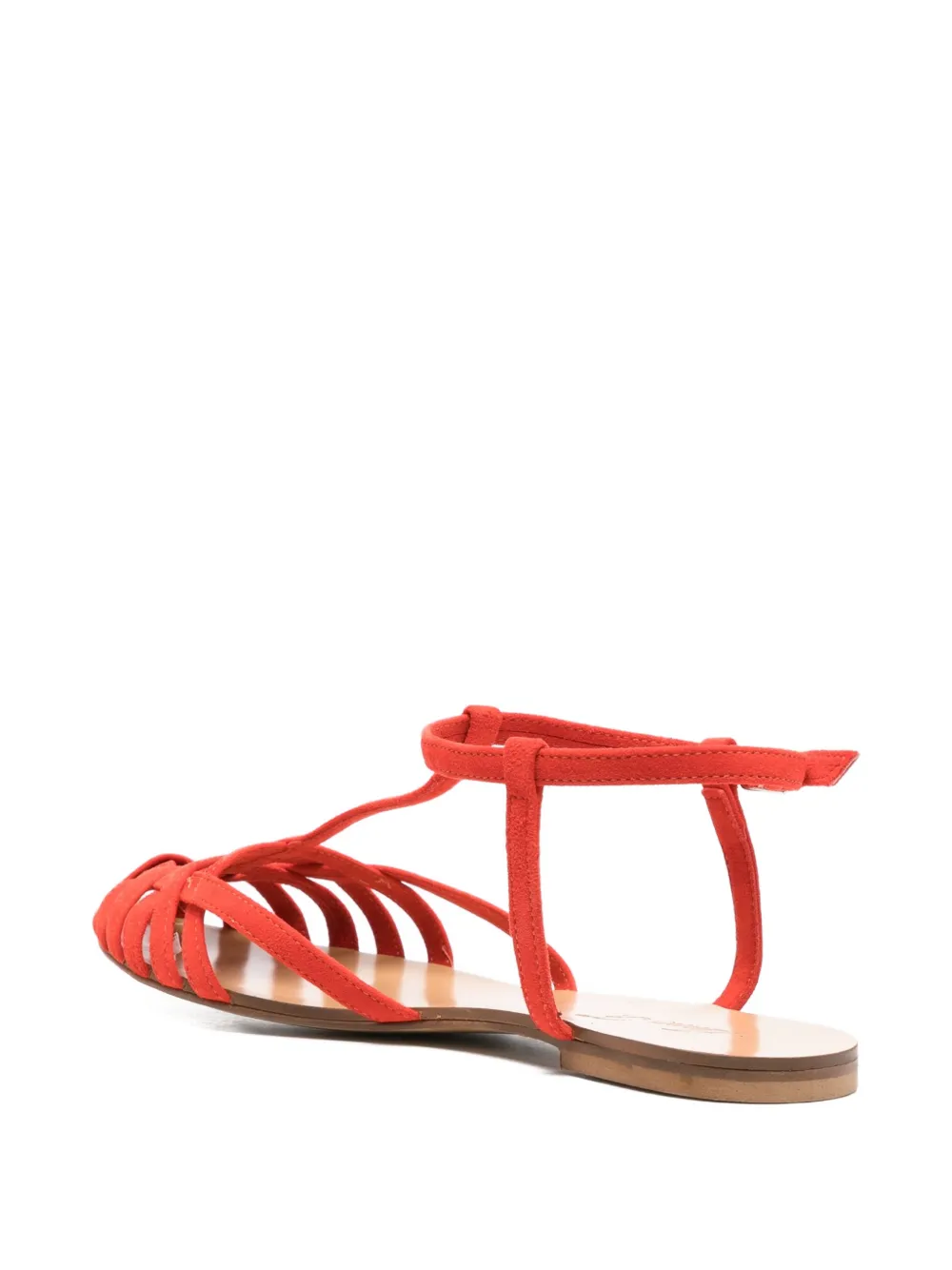 Anna F. 512 T-bar sandals Orange