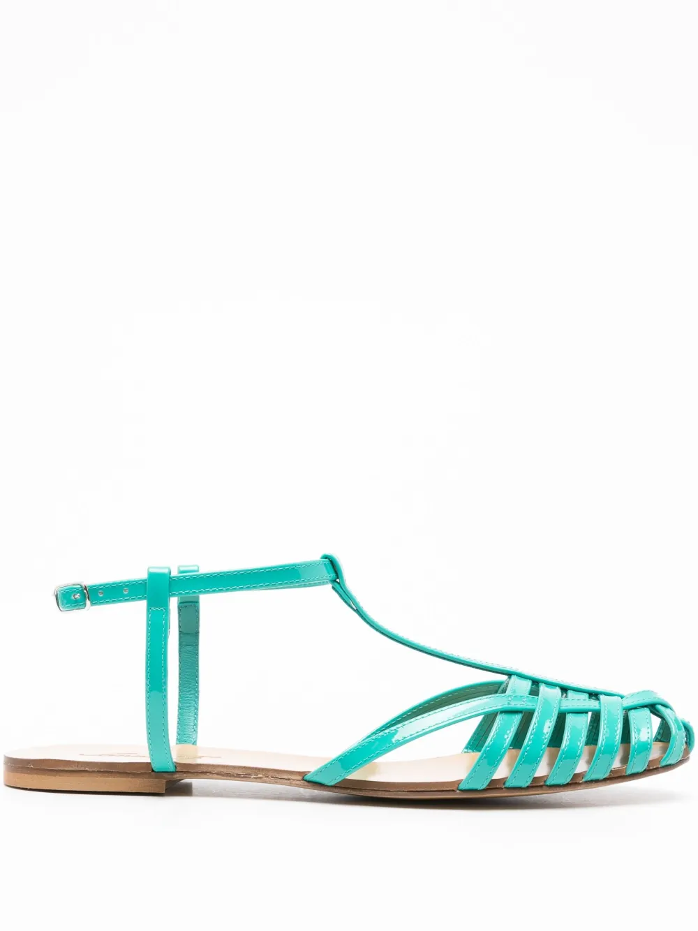 Anna F. 512 T-bar sandals Blue