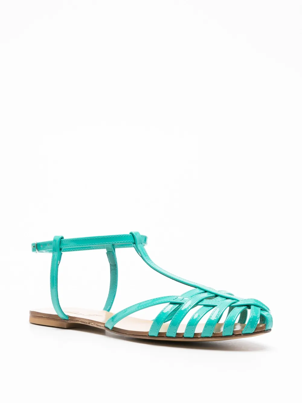 Anna F. 512 T-bar sandals Blue