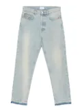 AMISH frayed-detail jeans - Blue