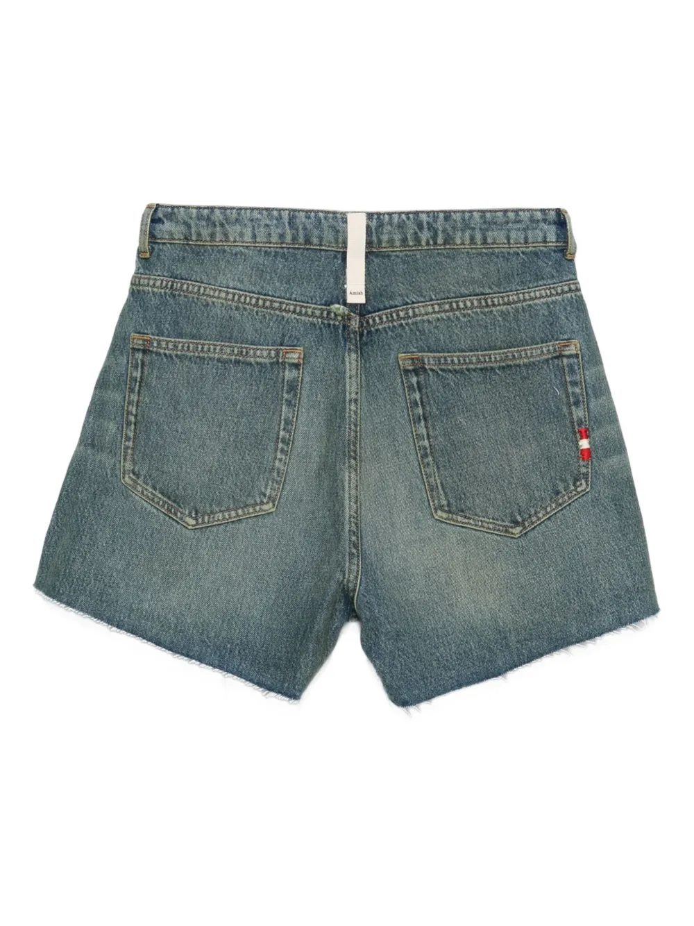 AMISH Denim shorts met zakken Blauw