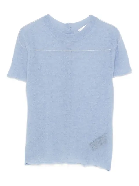 Haikure knitted top