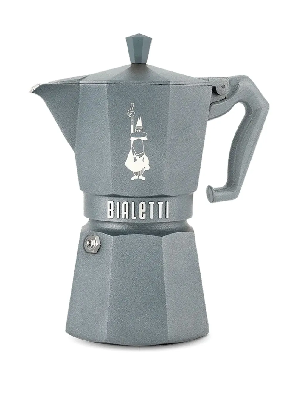 Bialetti steel coffee pot | Silver | Image 1