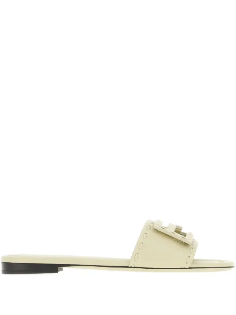 FENDI logo-patch slides 
