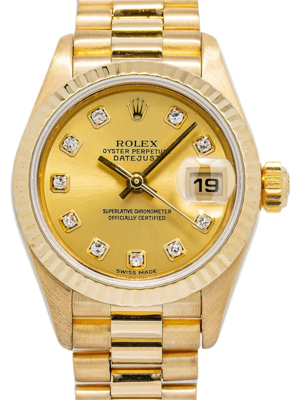Rolex Datejust 26mm | Gold | FARFETCH
