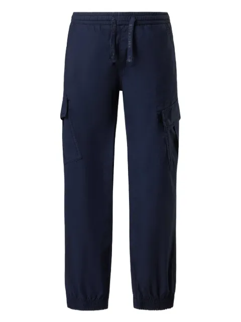 North Sails Kids cargo-pocket elastic-cuff track pants
