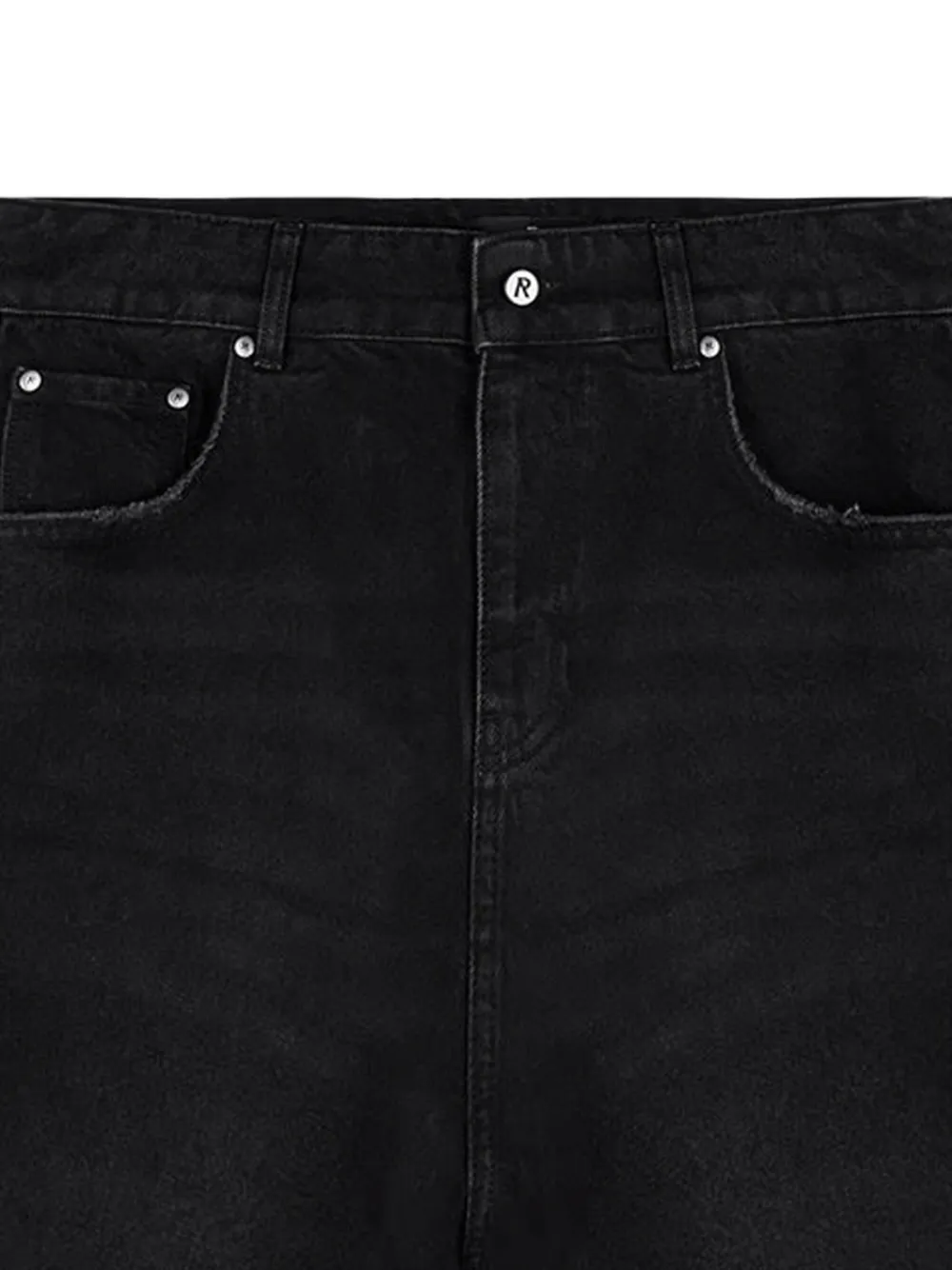 Represent Denim shorts Zwart