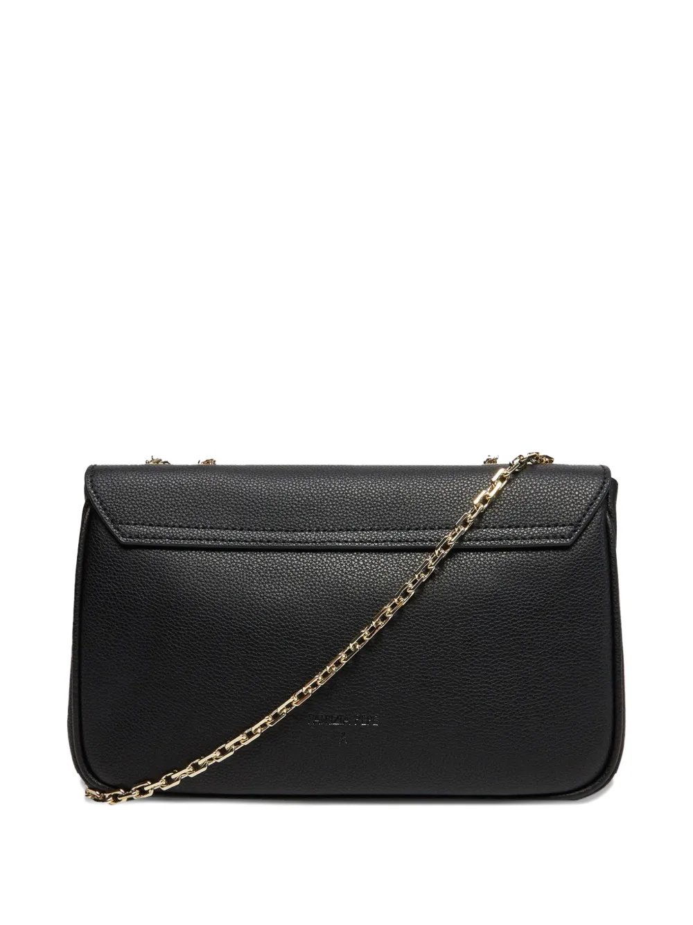 Patrizia Pepe chain-strap flap shoulder bag Zwart