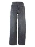 LIU JO crystal-embellished jeans - Grey