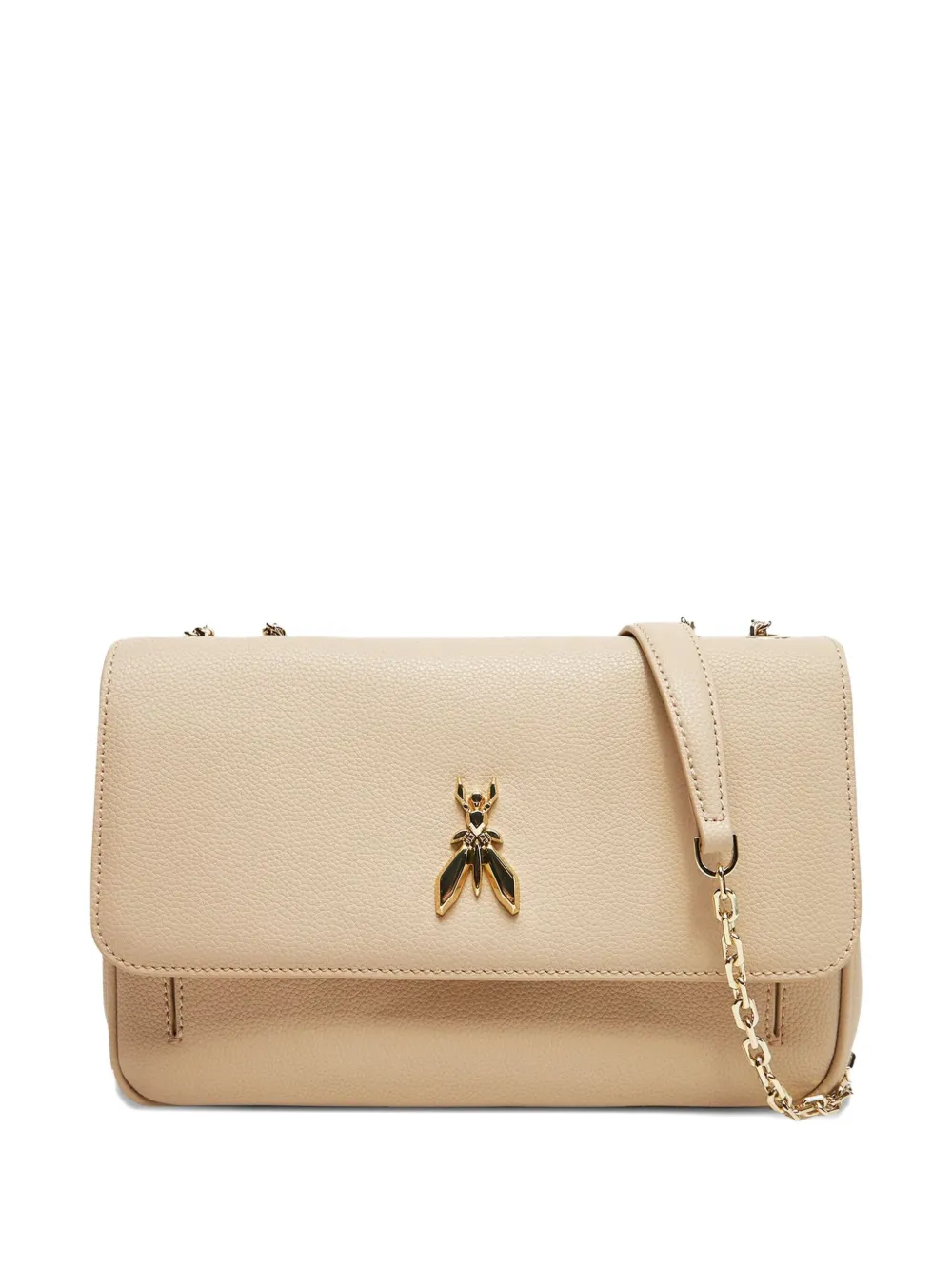Patrizia Pepe chain-strap shoulder bag Beige