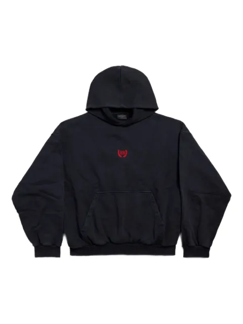Balenciaga embroidered logo hoodie