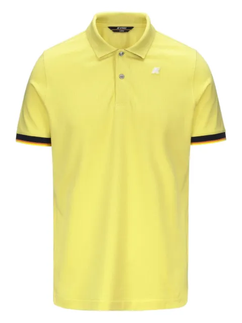 K-Way trim-detail short-sleeve polo shirt