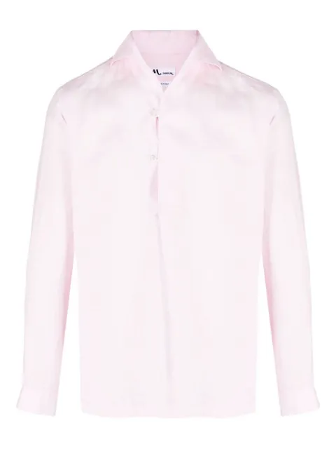 Doppiaa long-sleeve linen shirt