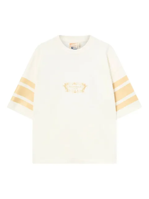 Champion graphic-print stripe-sleeves T-shirt