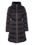 Herno padded high-neck oversized coat - Black