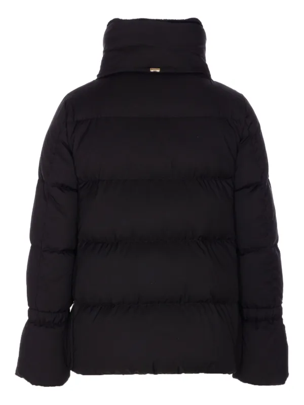 【HERNO】 ロングパデッドジャケット Herno パデッドジャケット | ブラック | FARFETCH JP