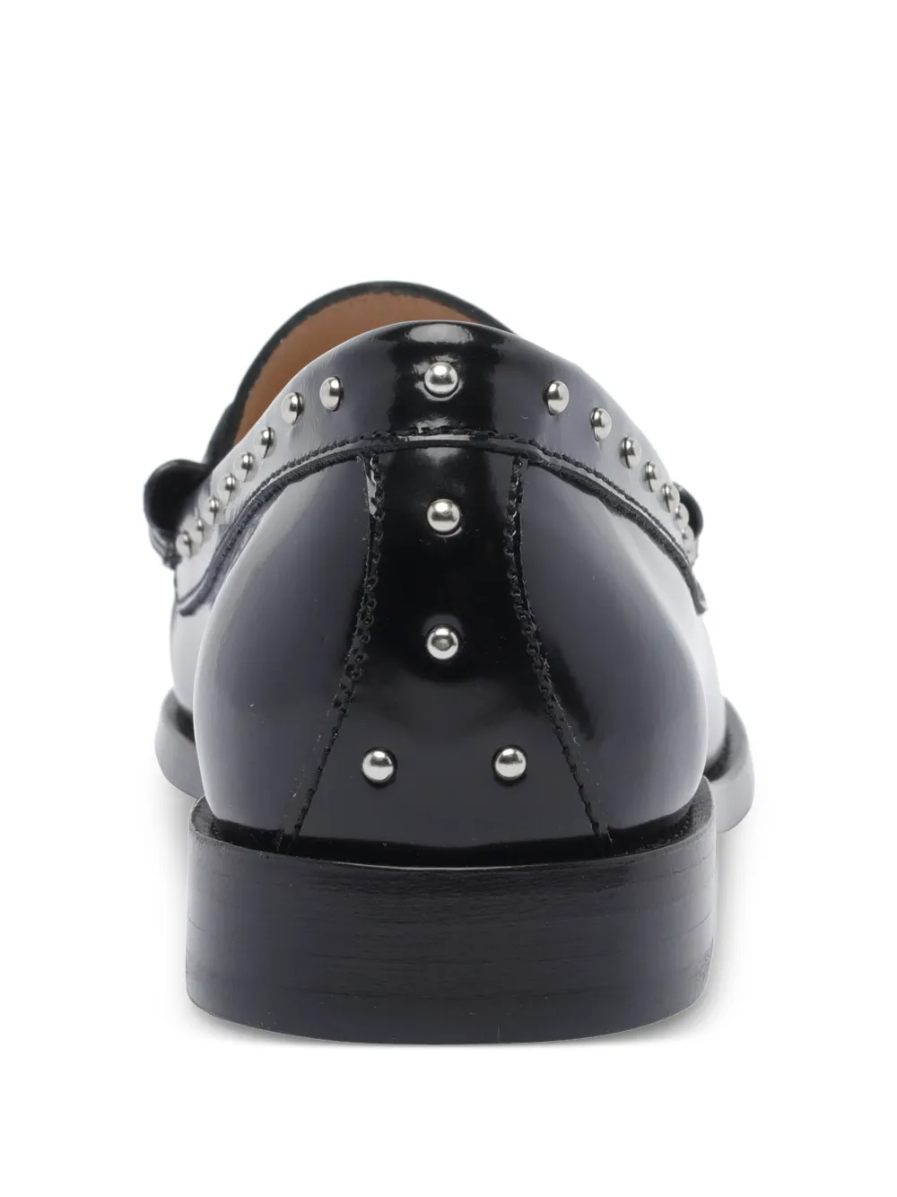 Stuart Weitzman tassel stud loafers Black