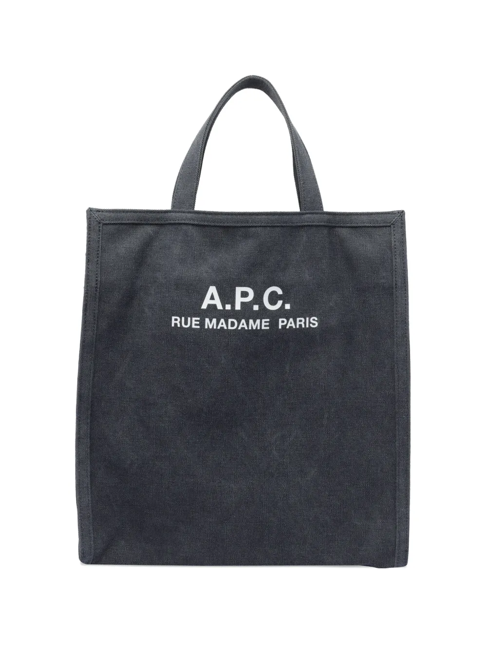A.P.C. Recuperation logo-print tote bag | Blue | Image 1