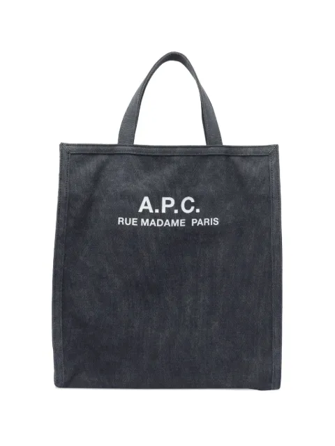 A.P.C. Recuperation logo-print tote bag