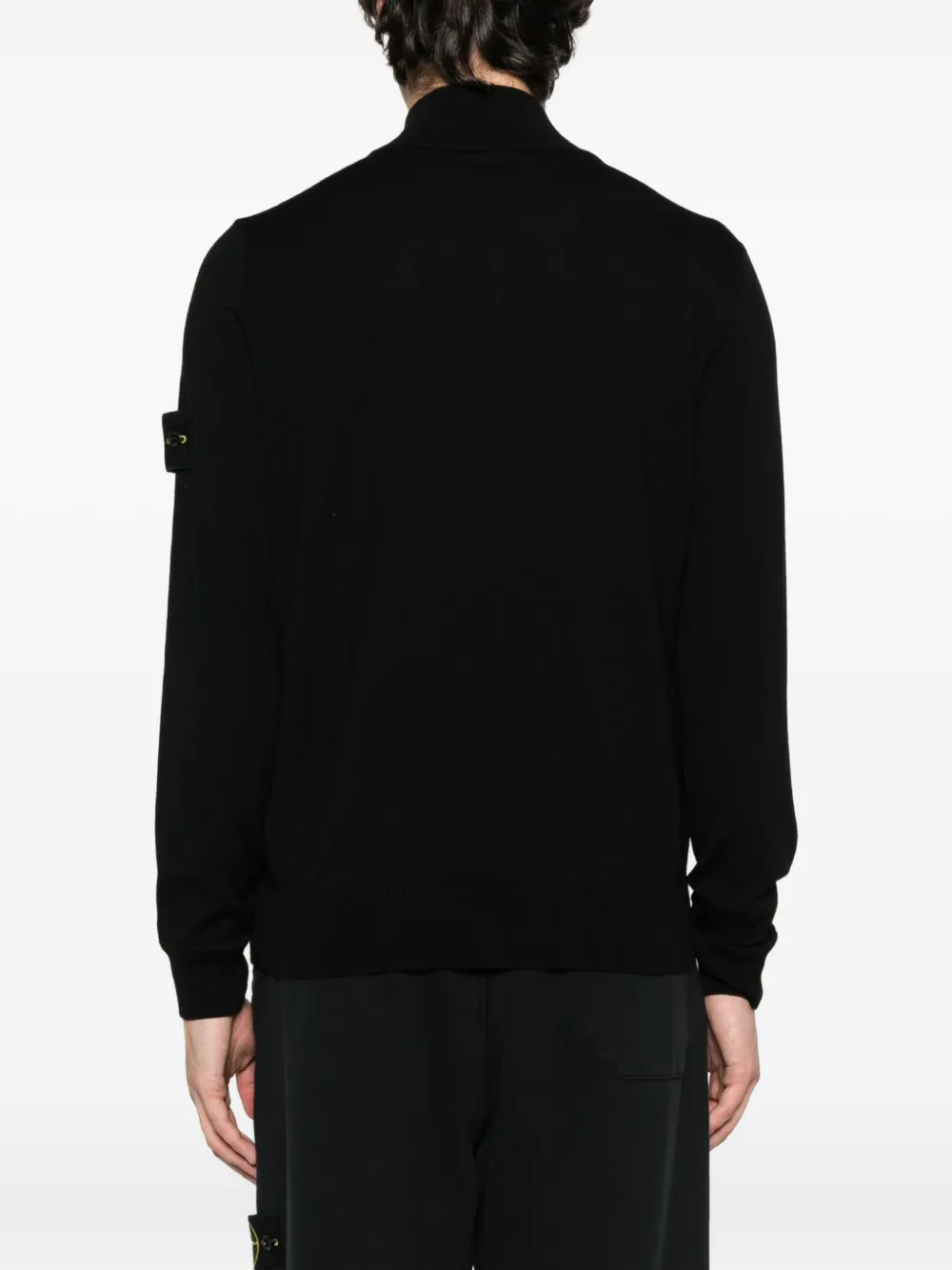 Stone Island Trui met halve rits Zwart