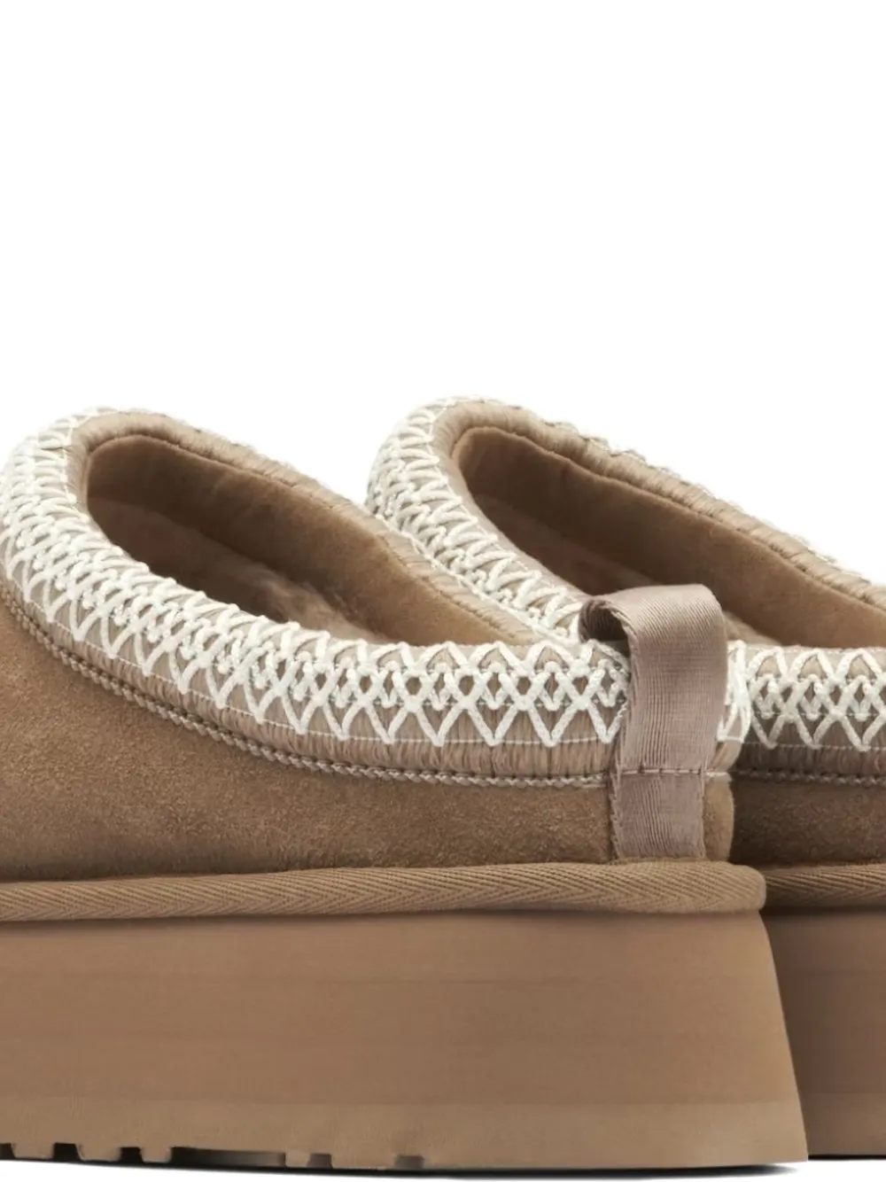 UGG Tazz braided platform slippers Neutrals
