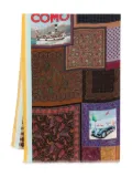 Pierre-Louis Mascia patchwork paisley scarf - Brown
