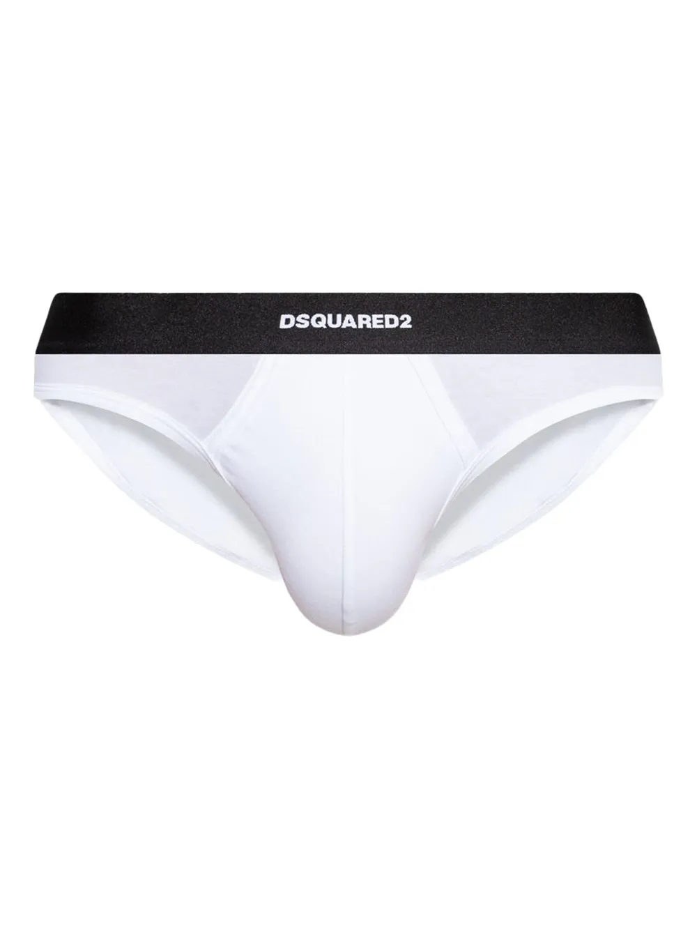DSQUARED2 Twee boxershorts met logoband Zwart