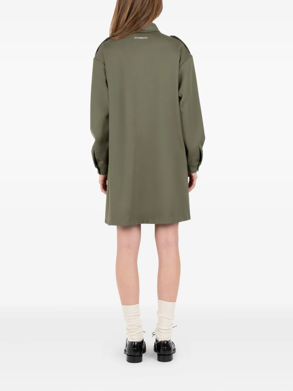 Société Anonyme Army DS blousejurk met zakdetail en kraag Groen