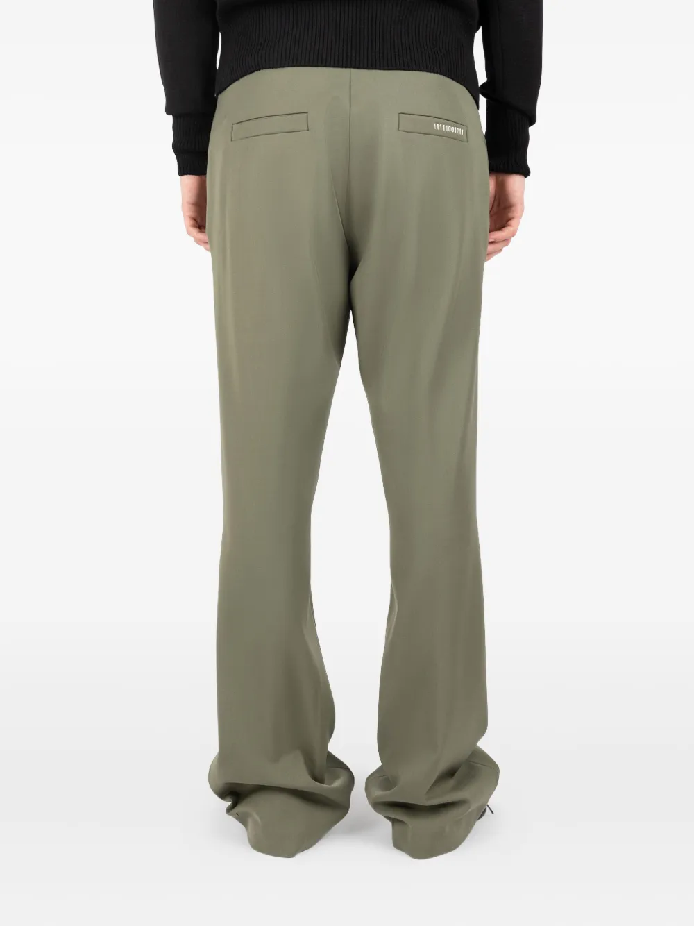 Société Anonyme straight-leg trousers Groen