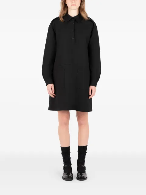 Société Anonyme Army DS buttoned pocket mini dress