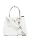 Prada Pre-Owned 2020-2024 Saffiano-leather two-way tote bag - White