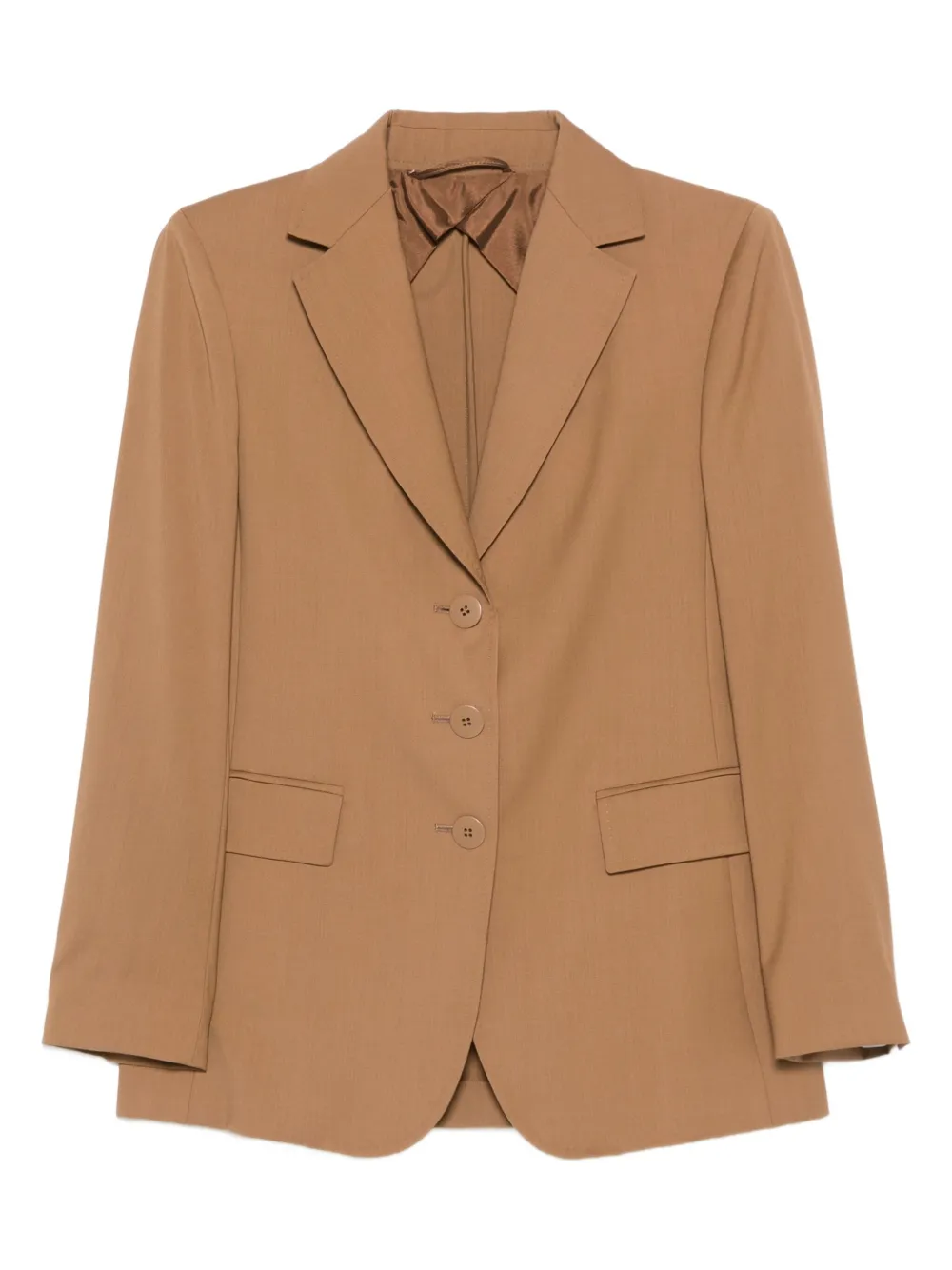 Max Mara single-breasted blazer | Brown | Image 1