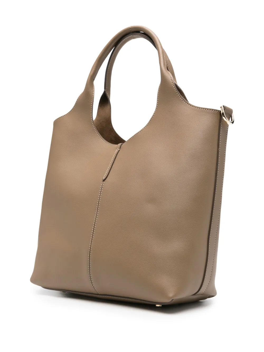 Tod's Leren shopper Bruin