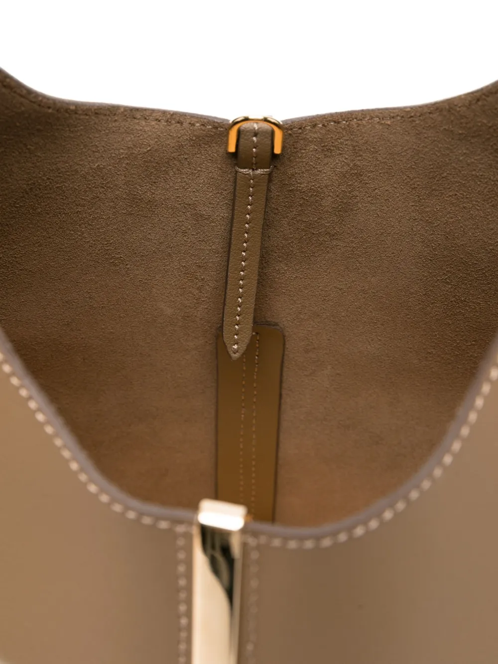 Tod's Leren shopper Bruin